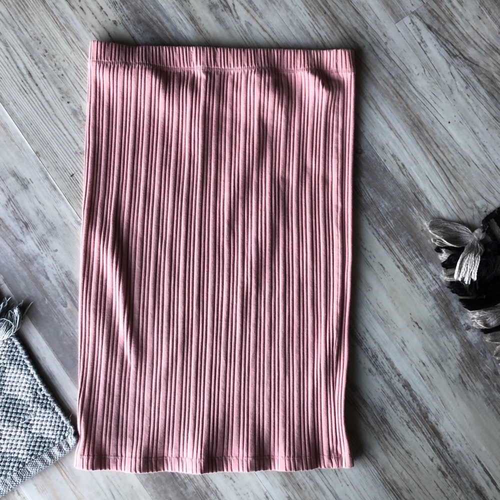 Madewell Ribbed Pencil Skirt